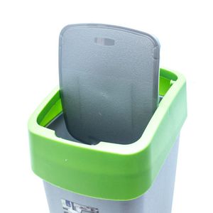 Flip Kanta za otpatke 25L siva/zelena