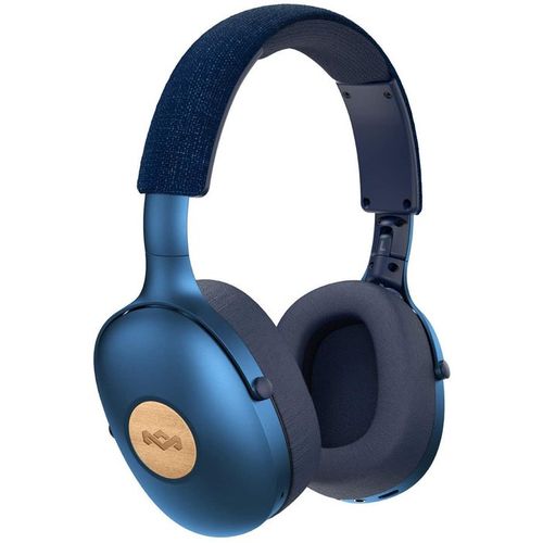 House of Marley Positive Vibration XL Bluetooth Over-Ear Headphones - Denim slika 1