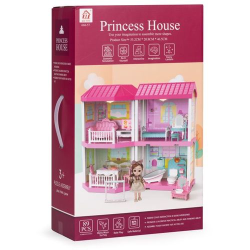 Sklopiva kućica za lutke Princess House slika 2