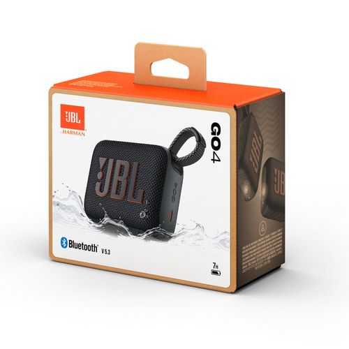 JBL GO 4 Bluetooth portable speaker, black slika 7