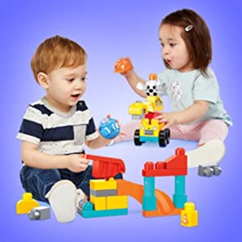 Fisher Price Mega Bloks Konstrukcija sa veselim građevincima slika 3