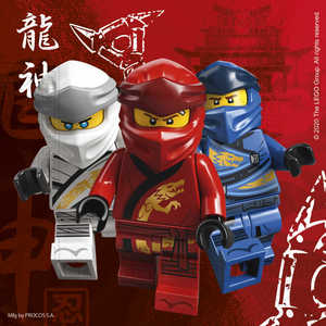 Papirne salvete Lego Ninjago 33x33cm, 16kom