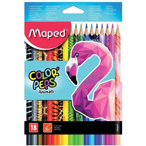 Bojice drvene Maped Color'Peps Animals trobridne 18/1 MAP832218 slika 2