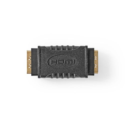 Adapter NEDIS, HDMI (Ž) na HDMI (Ž), crni, blister slika 1