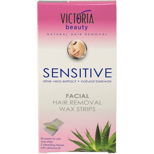 Victoria Beauty Sensitive trakice za depilaciju lica slika 1