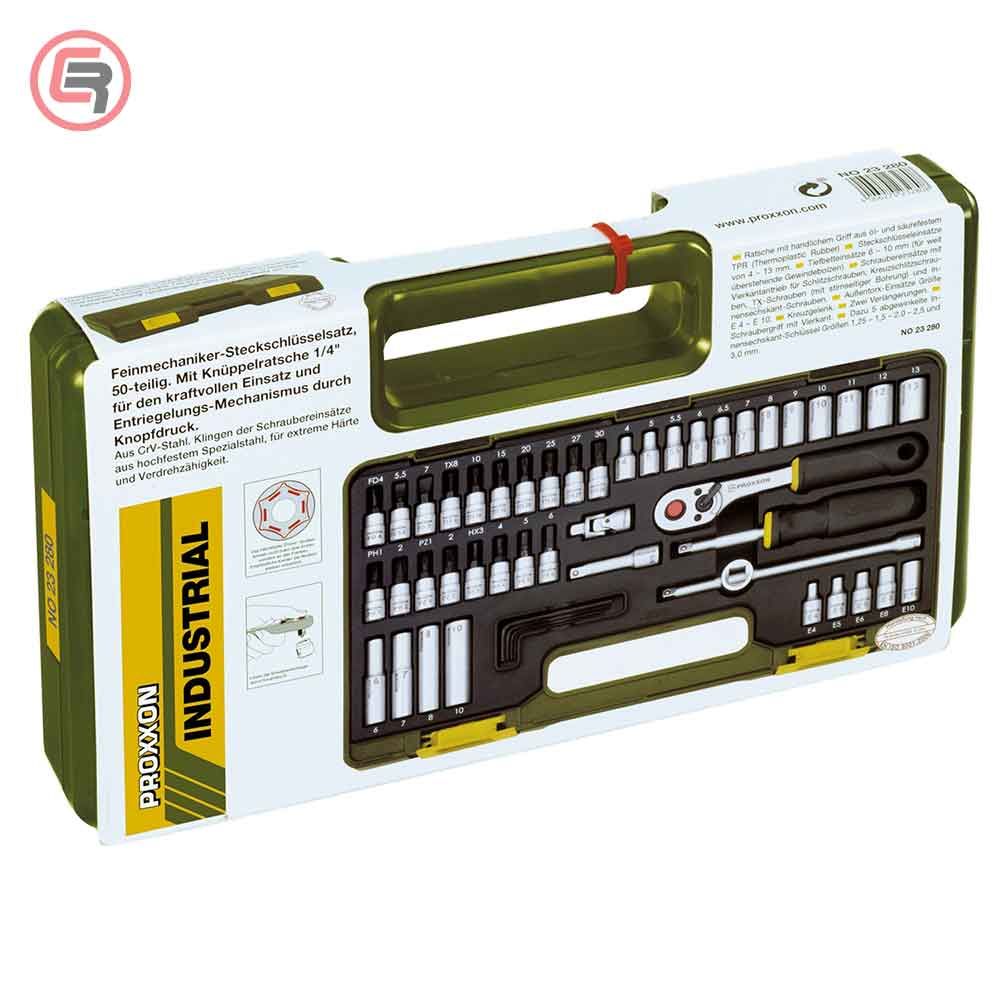 Proxxon Garnitura Nasadnih Ključeva 1/4” / 49 dijelna - 23280 slika 7