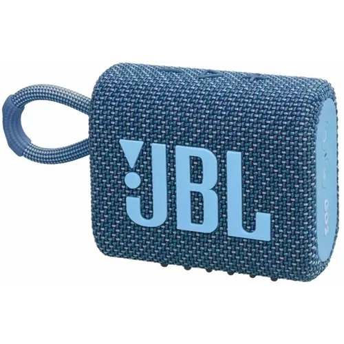 JBL GO 3 ECO BLUE prenosni bluetooth zvučnik slika 1