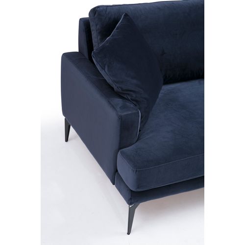 Atelier Del Sofa Trosjed PAPIRA tamnoplavi, Papira 3 Seater - Navy Blue slika 6