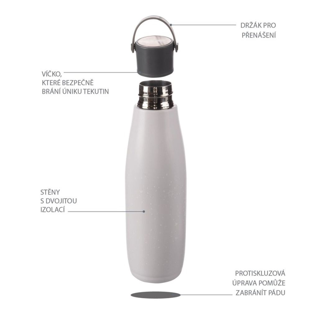 Zopa Termos boca sa držačem 480ml, Stars slika 3