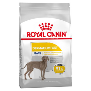 Royal Canin MAXI DERMACOMFORT – za zdravlje krzna i kože pasa velikih rasa iznad 15. Meseci starosti 3kg