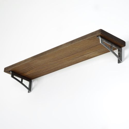 LAM019 Walnut Decorative Wooden Wall Shelf slika 4