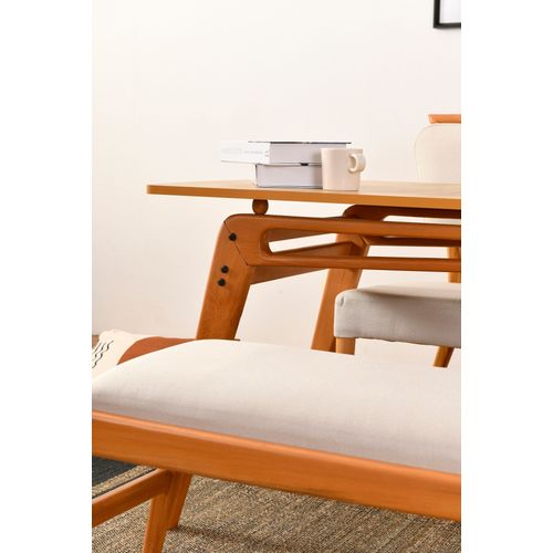 Woody Fashion Set stola i stolica (4 komada), Palace (2S-1B) slika 9
