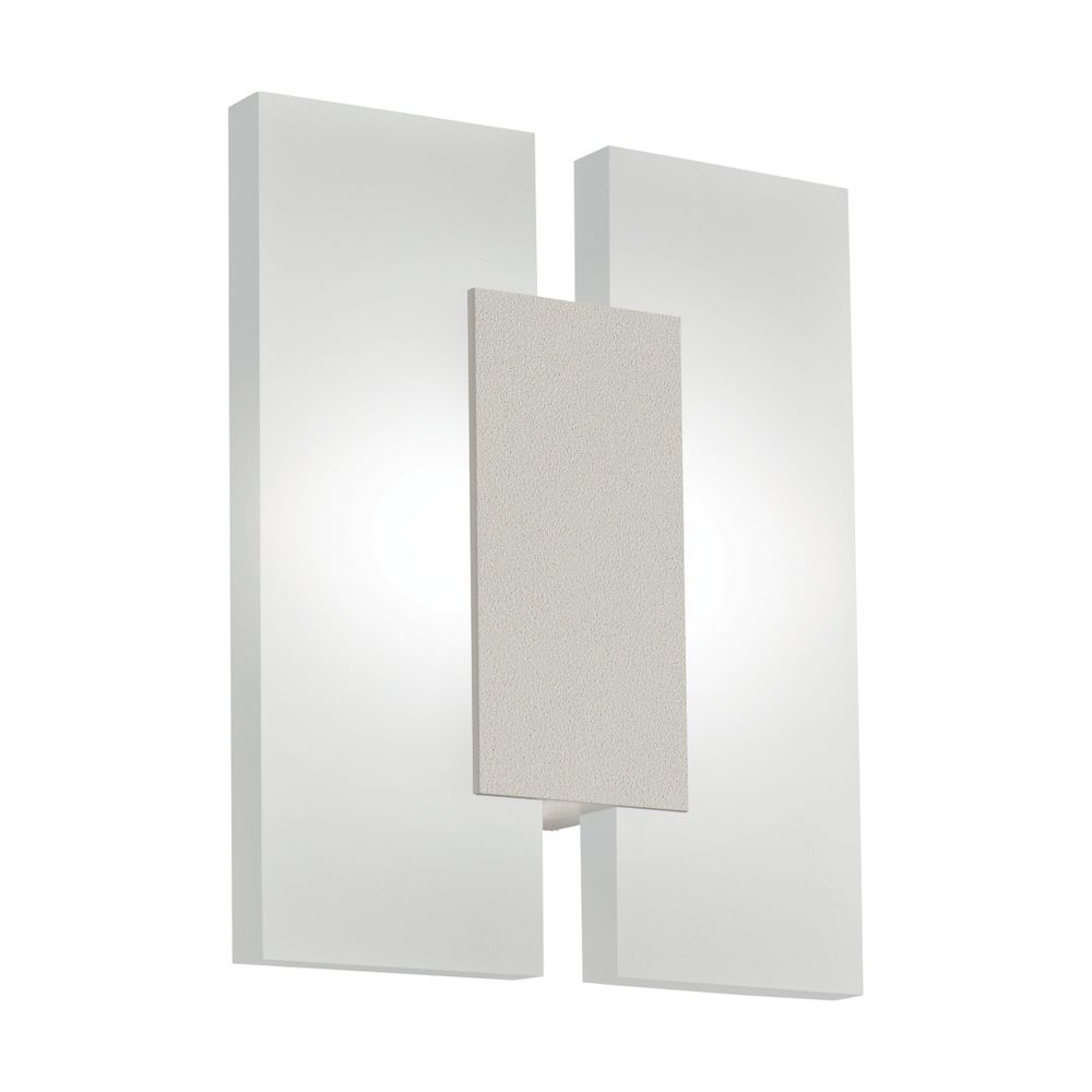 Eglo Metrass 2 Zidna Lampa sa LED Osvjetljenjem, 2x4,5W, 960 Lumen, Nikl-Mat/Bijela slika 1