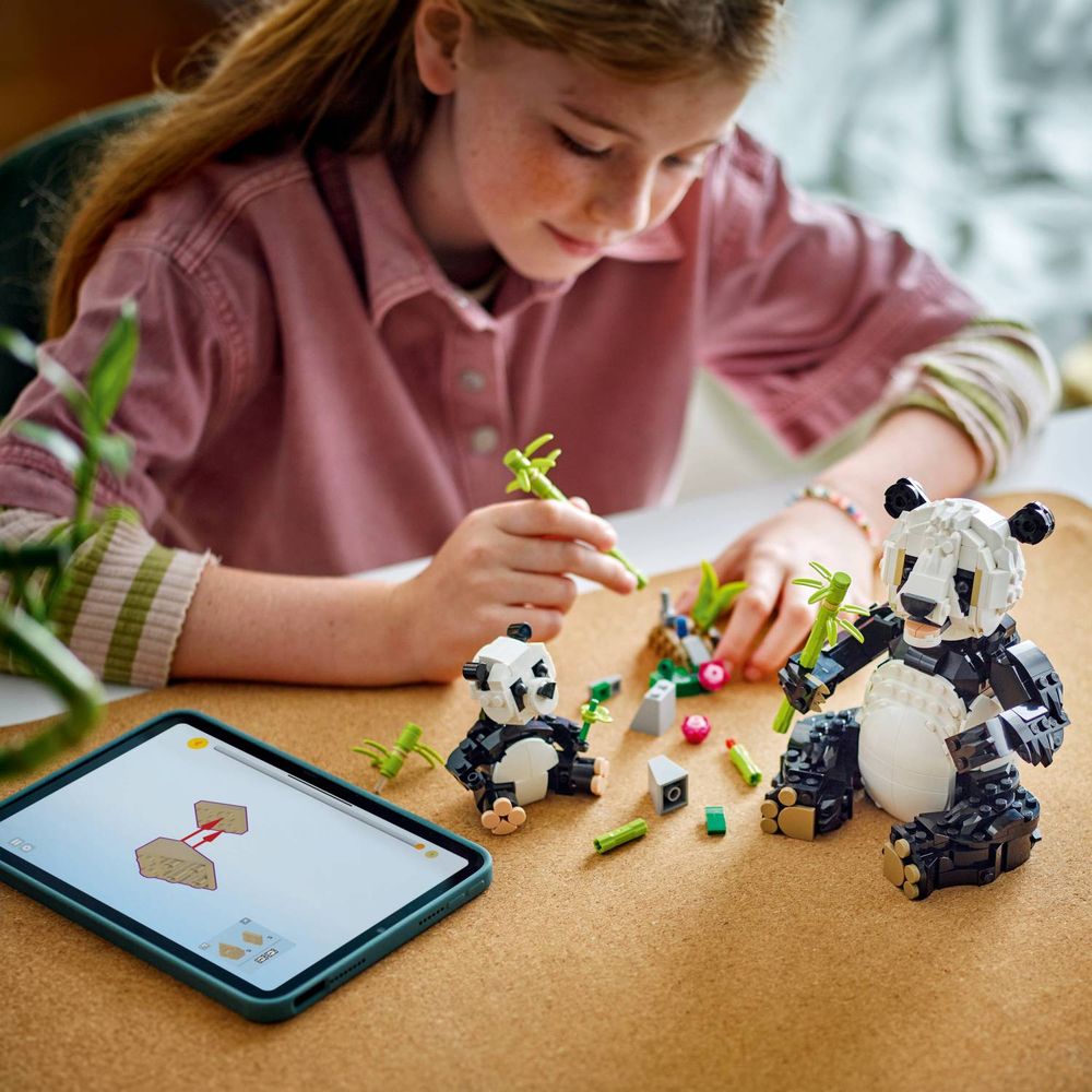 LEGO 31165 Divlje životinje: Porodica panda  slika 8
