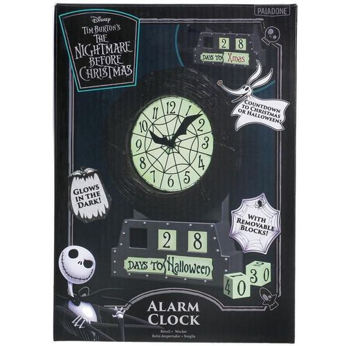 PALADONE NIGHTMARE BEFORE CHRISTMAS COUNTDOWN ALARM CLOCK slika 3