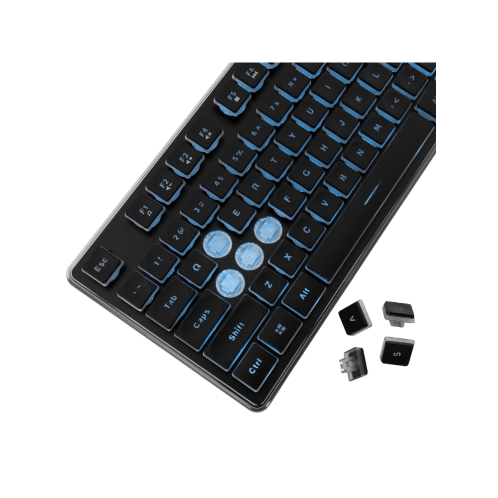 WHITE SHARK Tastatura GK-003141 TACHI / US, crna slika 3