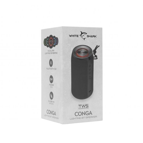 White Shark bluetooth zvučnik GBT-808 CONGA crni slika 7