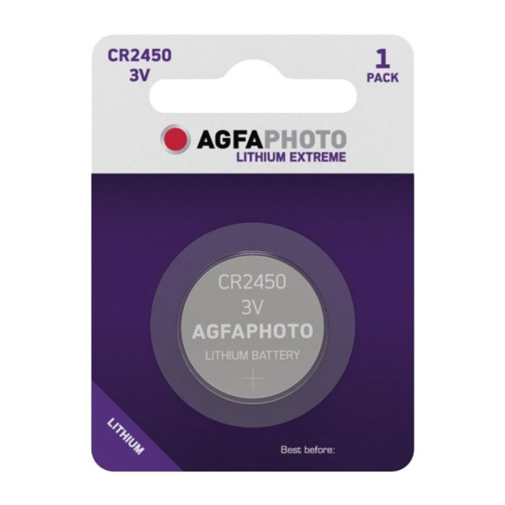 Baterija Agfa CR2450 Lithium Blister slika 1