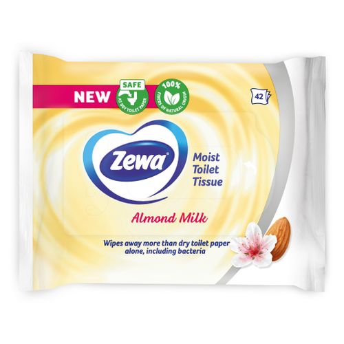 Zewa Vlažni toaletni papir almond milk slika 1