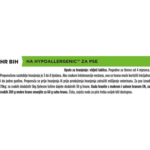 PRO PLAN VETERINARY DIETS HA Hypoallergernic, kod intolerancije na hranu, 2x3kg slika 4