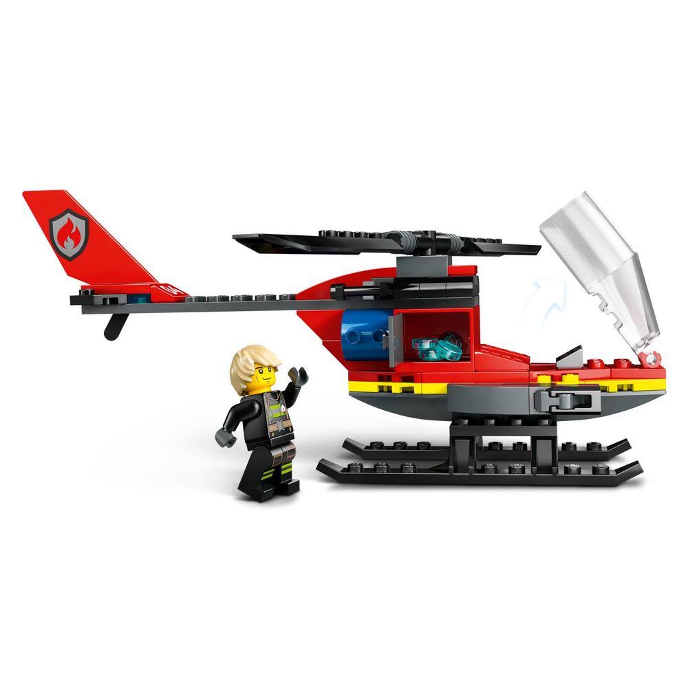 LEGO 60411 Vatrogasni spasilački helikopter slika 4