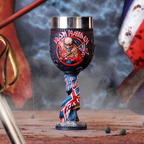 Nemesis Now Iron Maiden The Trooper Pehar 19,5 cm slika 7