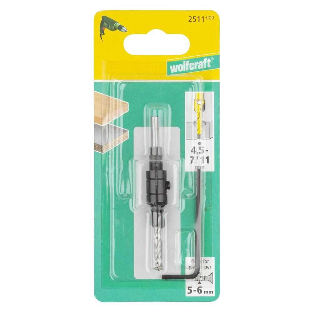 Wolfcraft Svrdlo Za Predbušenje Sa Upuštačem fi 4,5 / 11 mm - 2511000 slika 4