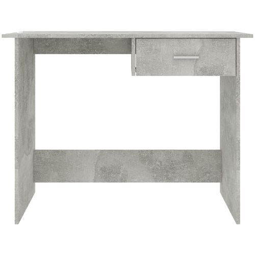 Radni stol siva boja betona 100 x 50 x 76 cm od iverice slika 17