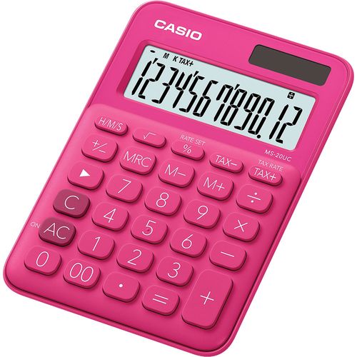Kalkulator CASIO MS-20 UC-RD crveni slika 1