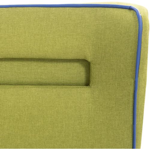 Krevet od tkanine s memorijskim madracem LED zeleni 90 x 200 cm slika 41