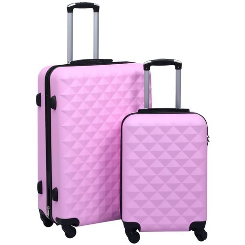2-dijelni set čvrstih kovčega ružičasti ABS slika 28