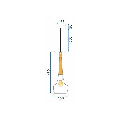 TOOLIGHT Stropna svjetiljka APP936-1CP crna slika 13