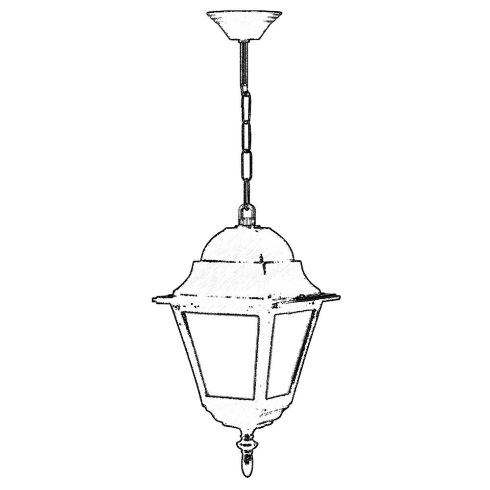 BFE-68179-BSY Crno-Bijeli Spoljašnji Luster slika 2