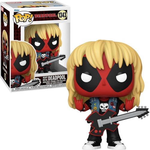 FUNKO POP MARVEL: DEADPOOL - METAL BAND slika 2