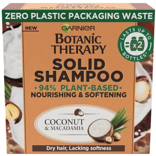 Garnier Botanic Therapy Coco & Macadamia čvrsti šampon 60 gr slika 1