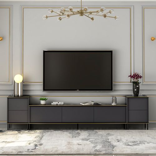 Imaj - Anthracite Anthracite TV Unit slika 1