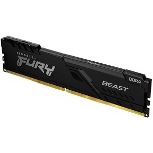 Kingston KF436C17BBK2/16 DDR4 16GB (2x8GB) 3600MHz [FURY BEAST], Non-ECC UDIMM, CL17 1.35V, 288-Pin 1Rx8, Memory kit, w/Heatsink