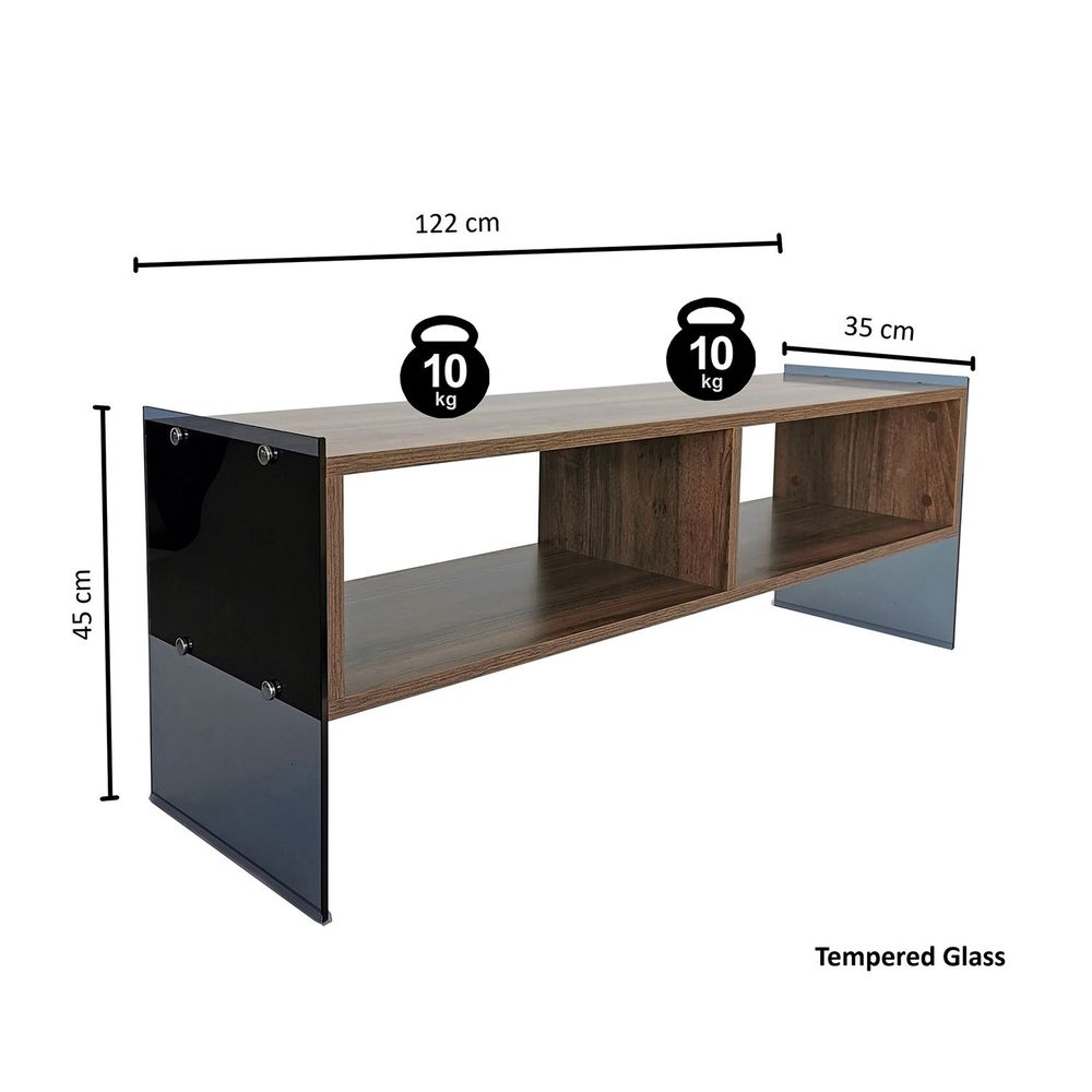 TV Stalak TV405 Walnut Fume slika 9