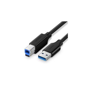 Kabel UGREEN USB 3.0 AM na BM Print, 1m, crni