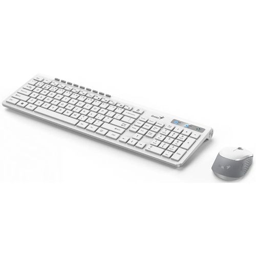 Genius SlimStar 8230 Wireless USB YU bela tastatura+ miš slika 4