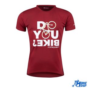 Force MAjica za biciklizam Bike Red M