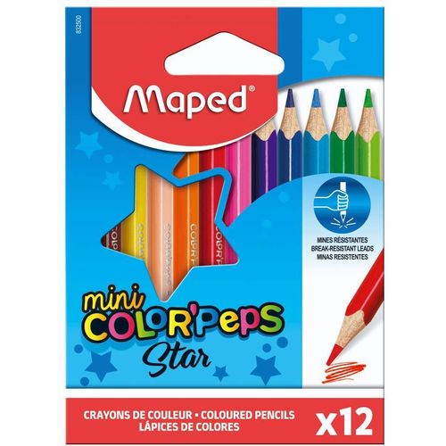 Bojice drvene Maped Color'Peps 12/1 mini MAP832500 slika 2