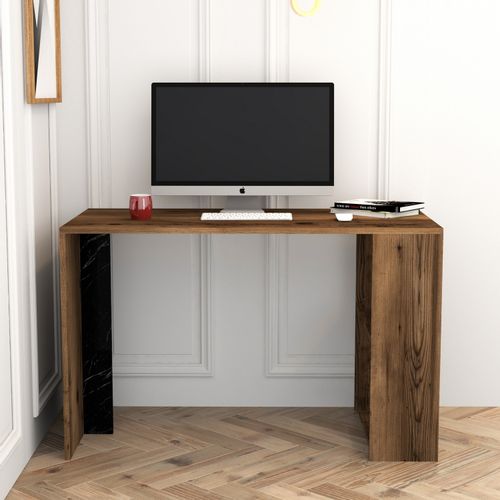 Woody Fashion Studijski stol, Lima - Walnut, Black Marble slika 2