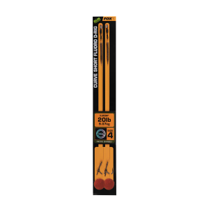 CCR184 Fox Edges Curve Short Fluoro D-Rig 4 - 20lb Illusion x 2