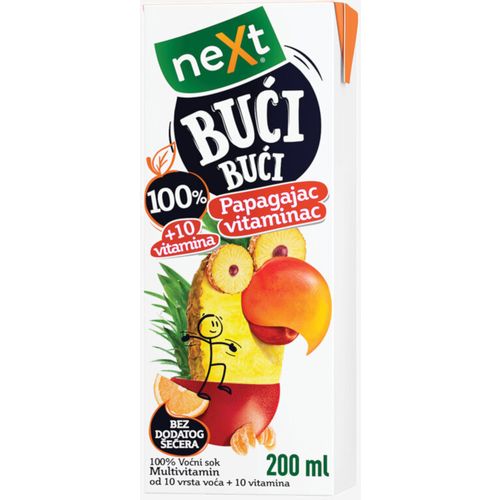 Next BUĆI BUĆI Multivitamin 100% 0,20l slika 1