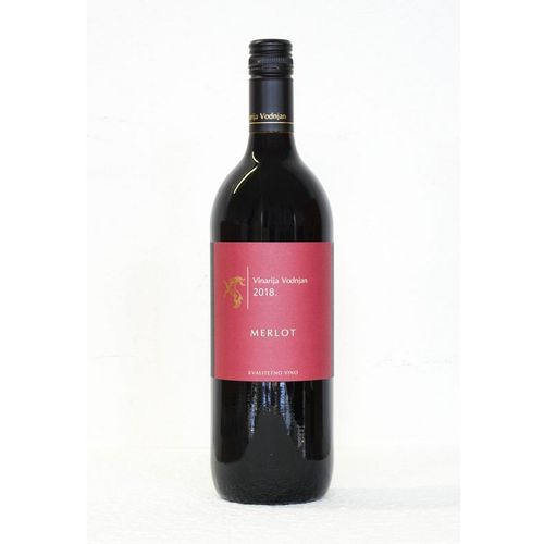 Merlot, kvalitetno vino, 1 l / 6 boca slika 2