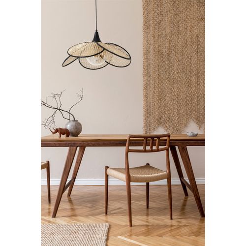 Pervane Tekli Camlı Rattan Sarkıt Fume
Beige Chandelier slika 3