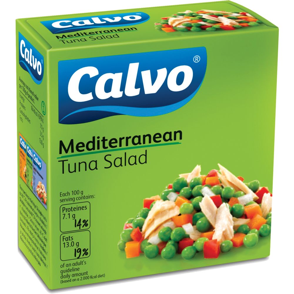 Calvo Salata od tune Mediterranean 150g slika 1