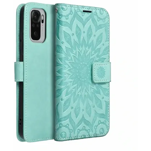 MEZZO Book case preklopna torbica za XIAOMI Redmi NOTE 10 / 10S mandala green slika 4