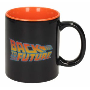 Back to the Future logo šalica